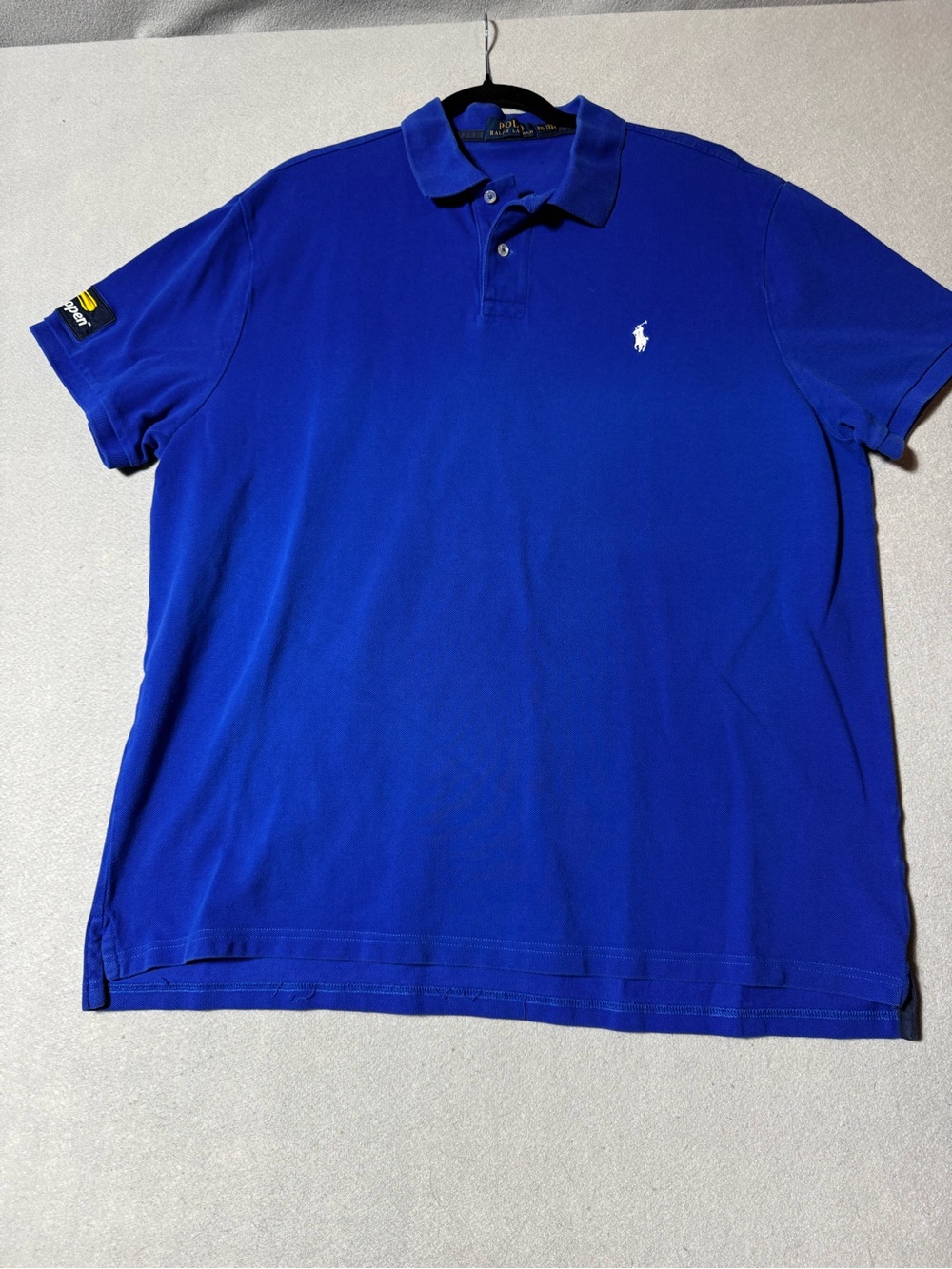 Polo by Ralph Lauren Men’s Classic Blue Polo Shirt w US Open Insignia